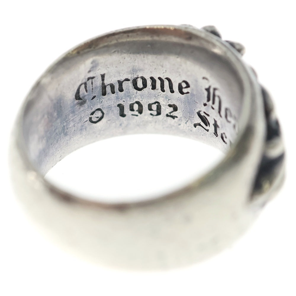 CHROME HEARTS(クロムハーツ) FLRL CRS フローラルクロス リング シルバー BCA346