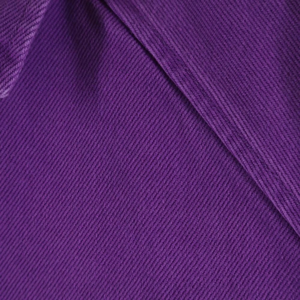 SUPREME(シュプリーム) 24SS Arc Denim Coaches Jacket ロゴエンブロイダリー アーク デニム コーチ ジャケット パープル