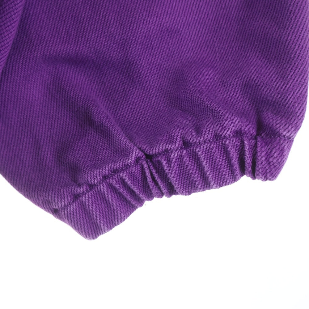 SUPREME(シュプリーム) 24SS Arc Denim Coaches Jacket ロゴエンブロイダリー アーク デニム コーチ ジャケット パープル