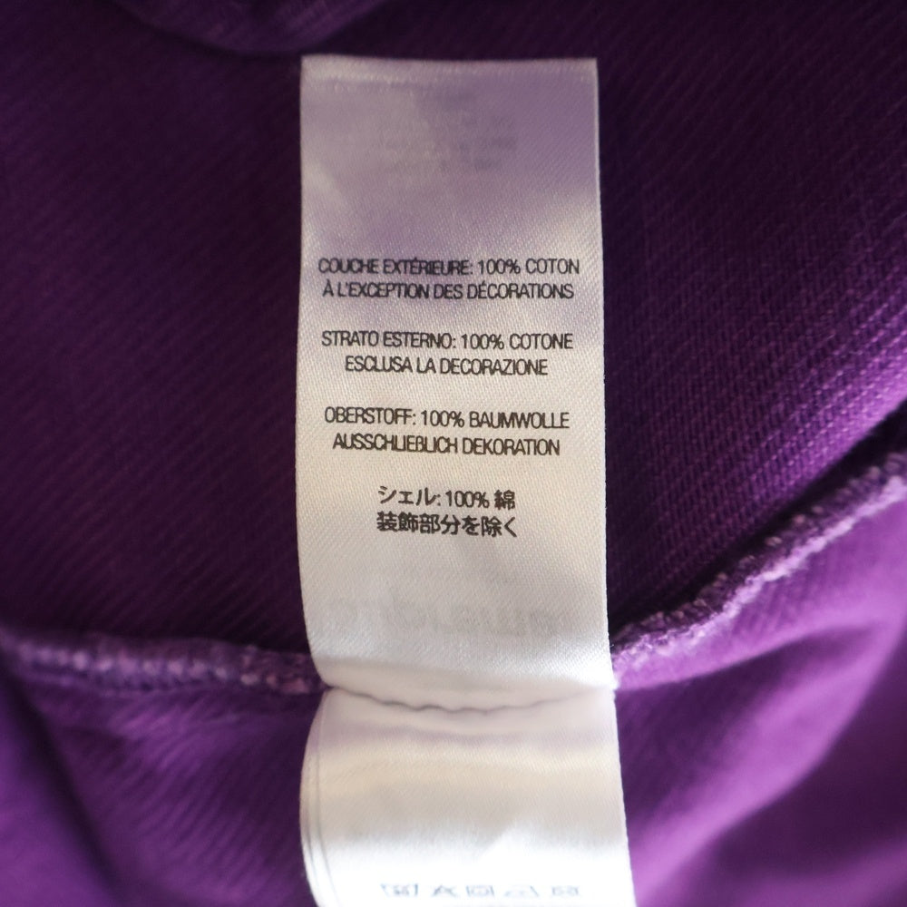 SUPREME(シュプリーム) 24SS Arc Denim Coaches Jacket ロゴエンブロイダリー アーク デニム コーチ ジャケット パープル