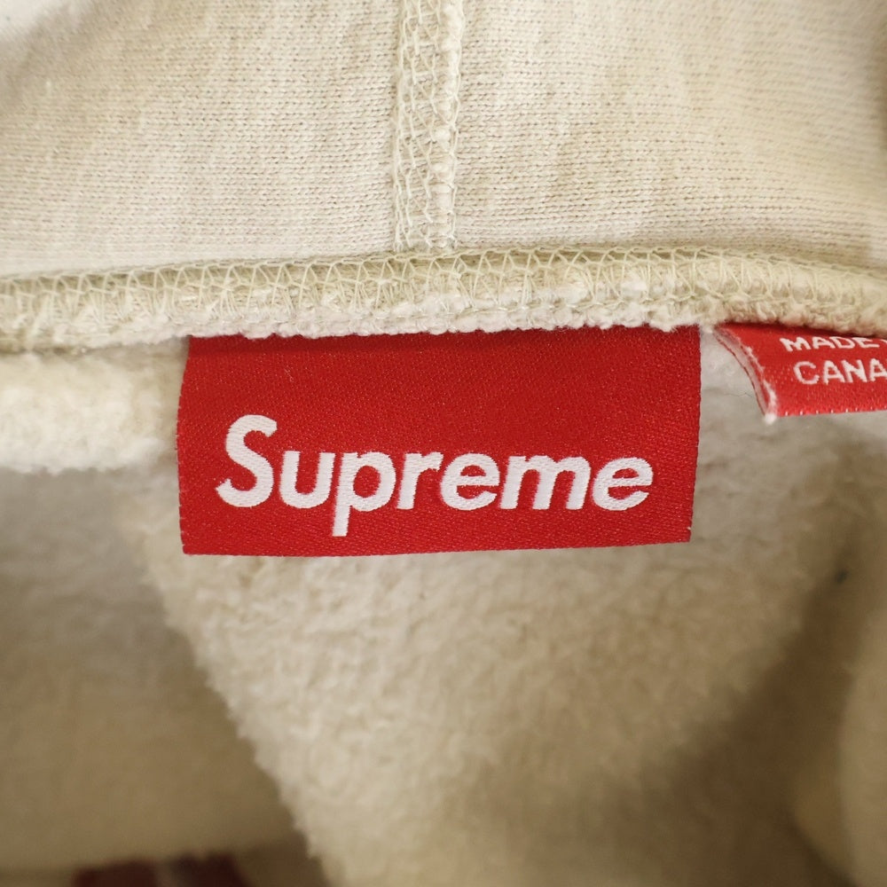 SUPREME(シュプリーム) 24AW Box Logo Hooded Sweatshirt ボックスロゴ プルオーバースウェット パーカー アイボリー