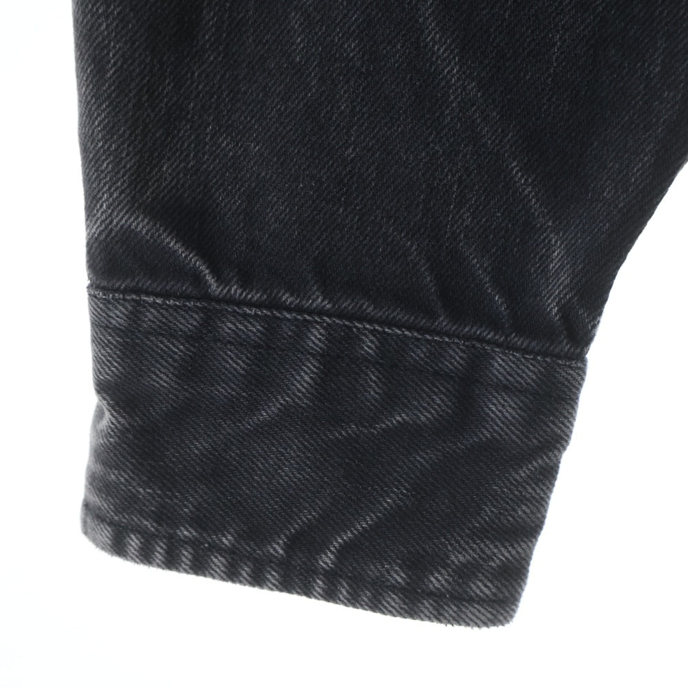 SUPREME(シュプリーム) 25SS Small Box Denim Shirt スモール ボックス デニム レギュラーカラー シャツ 長袖シャツ ブラック