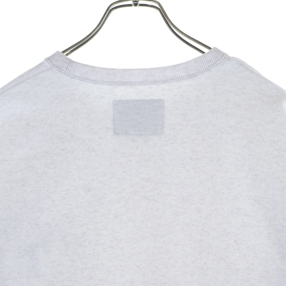 WTAPS(ダブルタップス) 26SS ACADEMY SWEATER COTTON ロゴパッチ アカデミー セーター クルーネック コットン プルオーバー スウェット グレー 261ATDT-CSM04