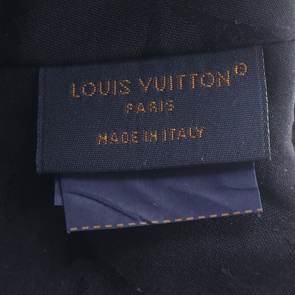 LOUIS VUITTON(ルイヴィトン) カレ LVアイコニック コットン キャップ 帽子 ブラック M7050M AL0223 レディース