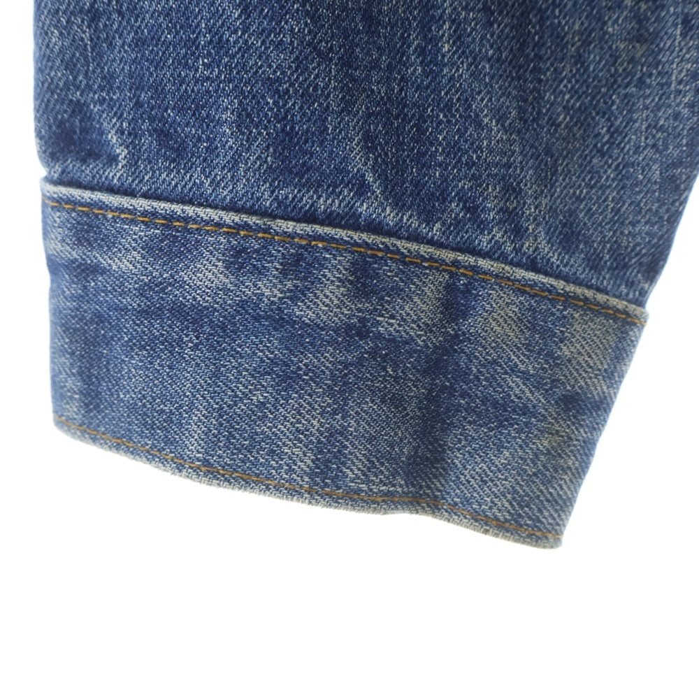 Levi's(リーバイス) 70S VINTAGE 70505-0217 4th フォース USA製 スモールe ボタン裏刻印522 不均等V デニムトラッカージャケット インディゴ