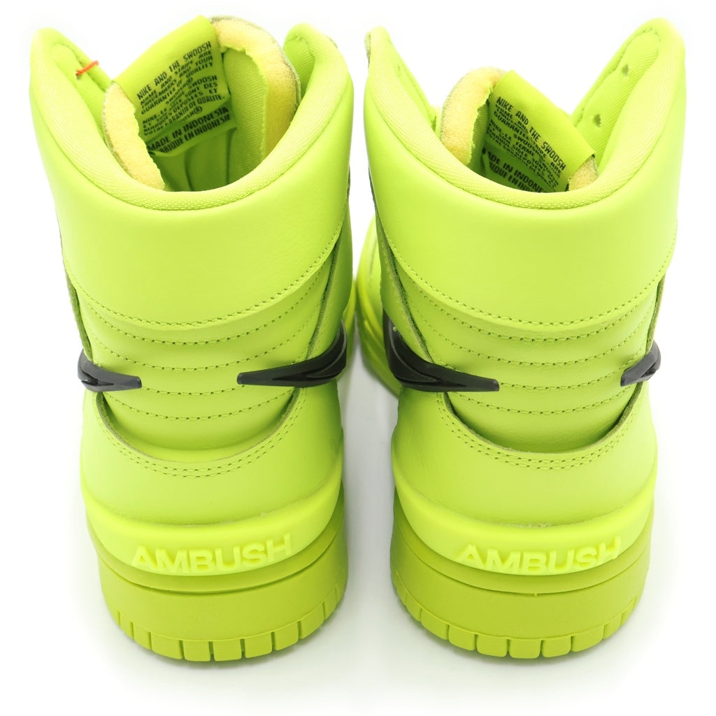 NIKE(ナイキ) ×AMBUSH DUNK HI アンブッシュ ダンク ハイカットスニーカー イエロー US10/28cm CU7544-300