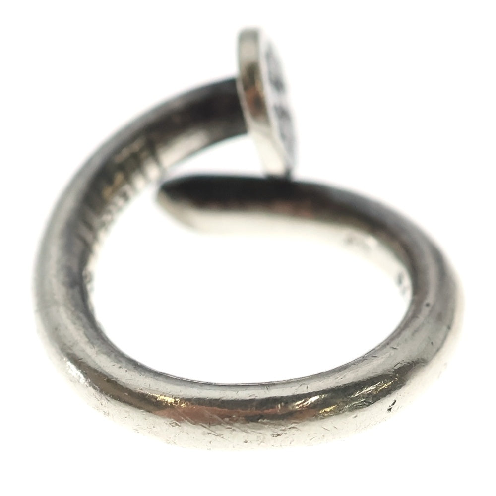 CHROME HEARTS(クロムハーツ) NAIL FLAT ネイル フラット リング シルバー BCA350
