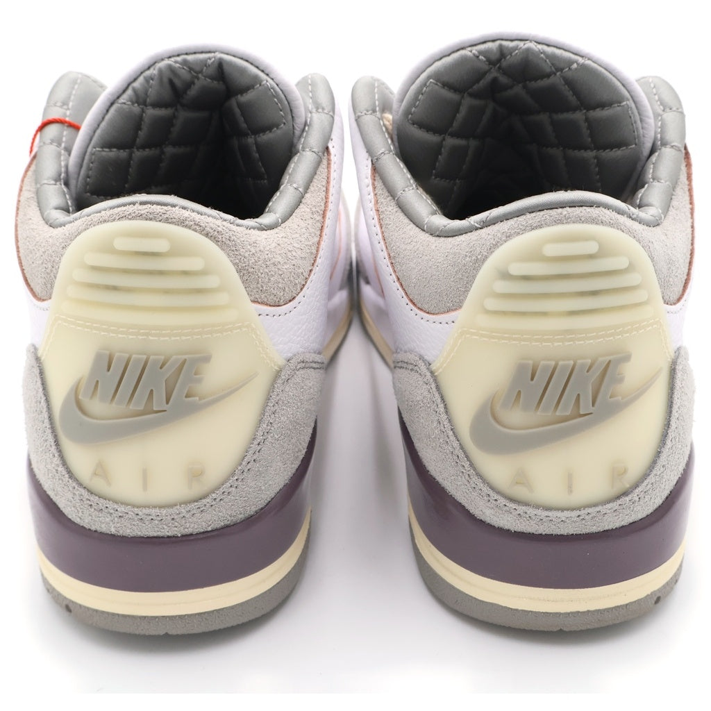 NIKE(ナイキ) ×A MA MANIERE AIR JORDAN 3 RETRO SP アママニエール エアジョーダン 3 レトロ ミッドカットスニーカー ホワイト/ベージュ US11/28cm DH3434-110