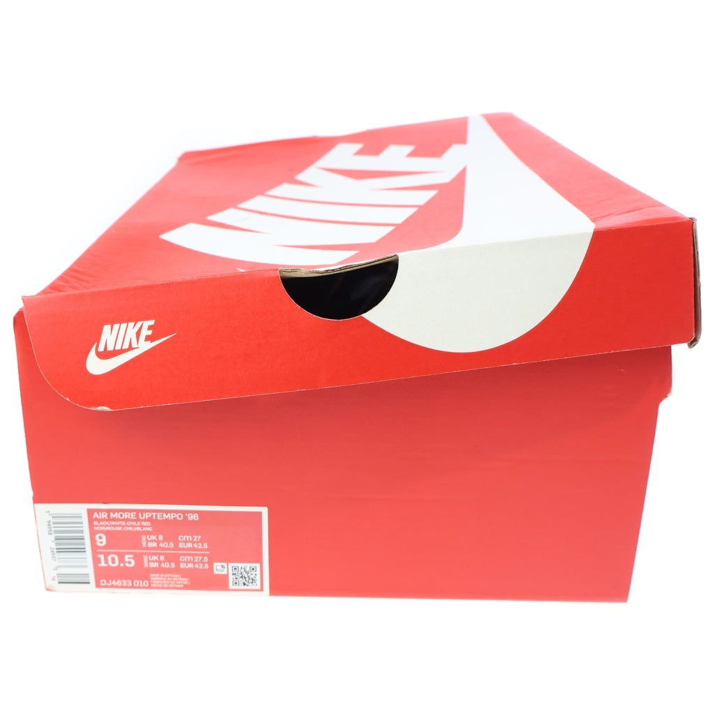 NIKE(ナイキ) AIR MORE UPTEMPO 96 MADE YOU LOOK エアモアアップテンポ メイドユールック ハイカットスニーカー ブラック US10/27cm DJ4633-010