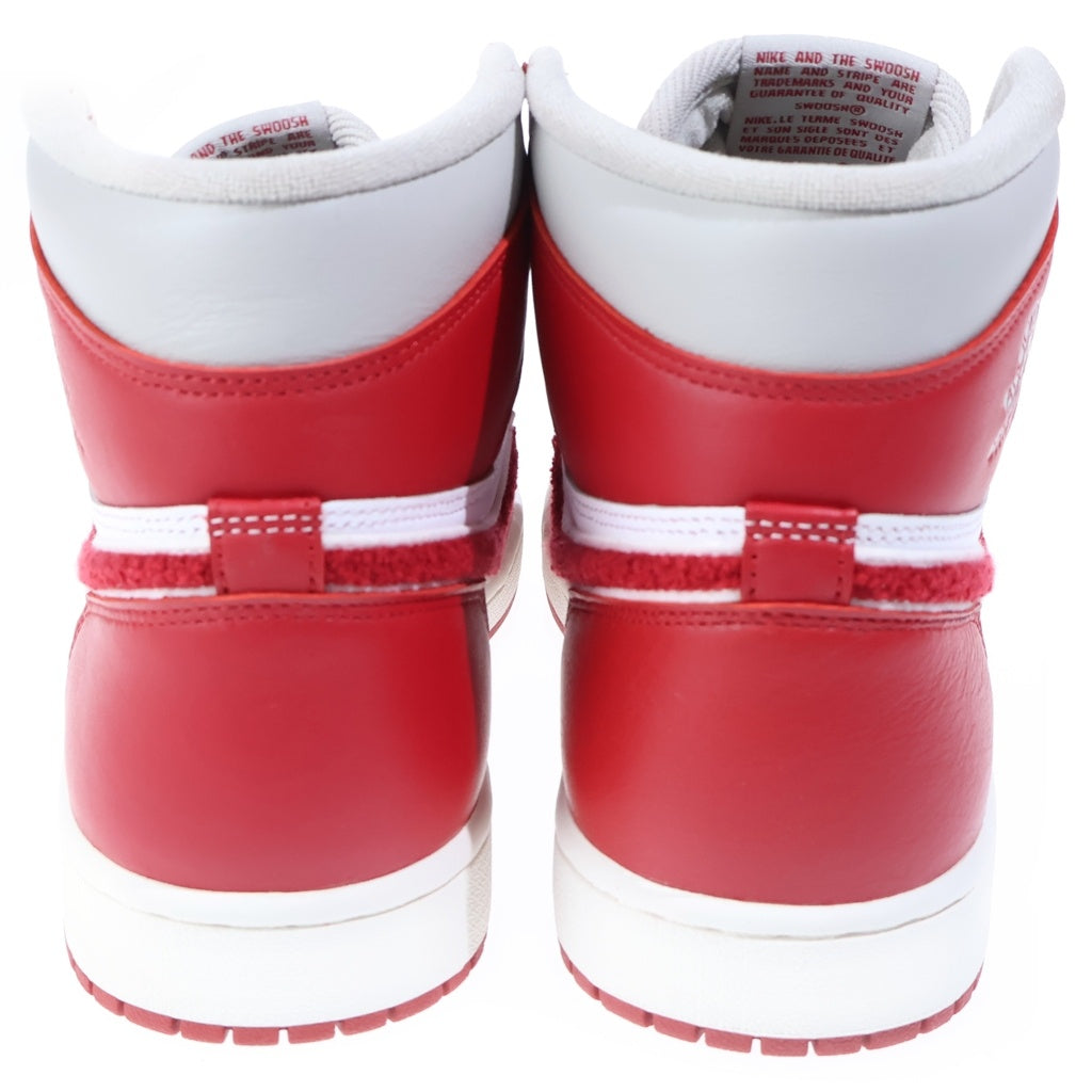 NIKE(ナイキ) WMNS AIR JORDAN 1 RETRO HIGH OG VARSITY RED ウィメンズ エアジョーダン 1 バーシティレッド ハイカットスニーカー レッド/ホワイト US10/27cm DJ4891-061 レディース