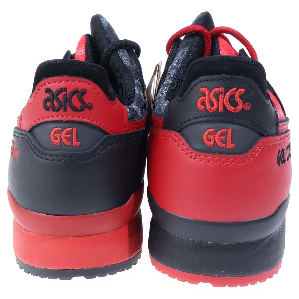 ASICS(アシックス) ×RED SPIDER GEL-LYTE III OG レッドスパイダー ゲルライト3 ローカットスニーカー US9/27cm レッド/ブラック 1201A854?001
