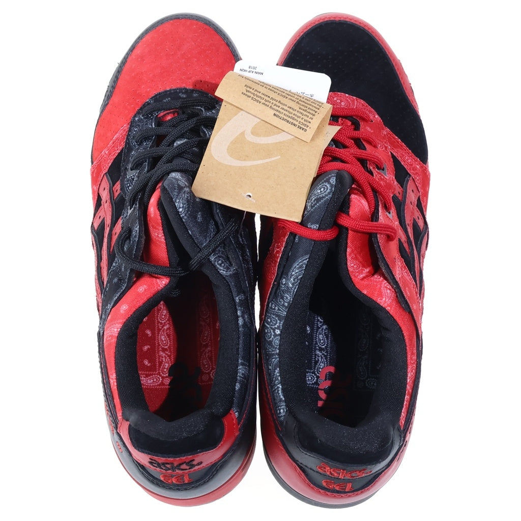ASICS(アシックス) ×RED SPIDER GEL-LYTE III OG レッドスパイダー ゲルライト3 ローカットスニーカー US9/27cm レッド/ブラック 1201A854?001