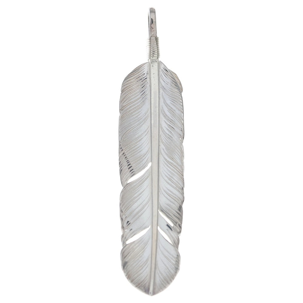 鷲見太郎(ワシミタロウ) M FLIGHT FEATHER 02 M FLIGHT HEART FEATHER 02 RUBY 6×8 K18 CUP ルビー 左向き ペンダントトップ Taw4241FM011AFM