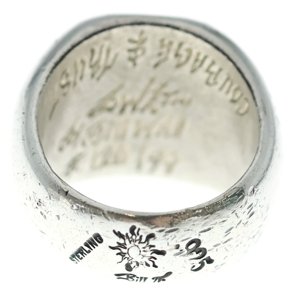 Bill Wall Leather/BWL(ビルウォールレザー) PIRATE RING パイレーツ ルビー リング シルバー