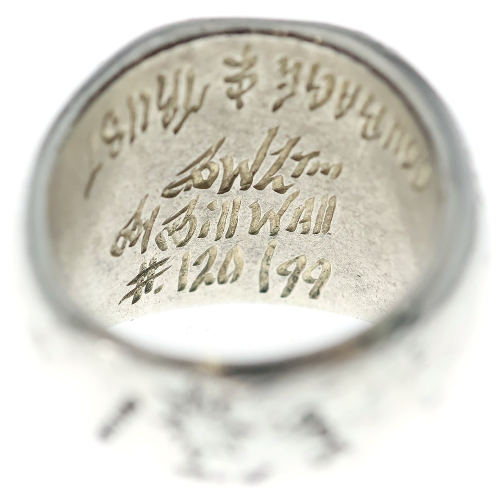 Bill Wall Leather/BWL(ビルウォールレザー) PIRATE RING パイレーツ ルビー リング シルバー