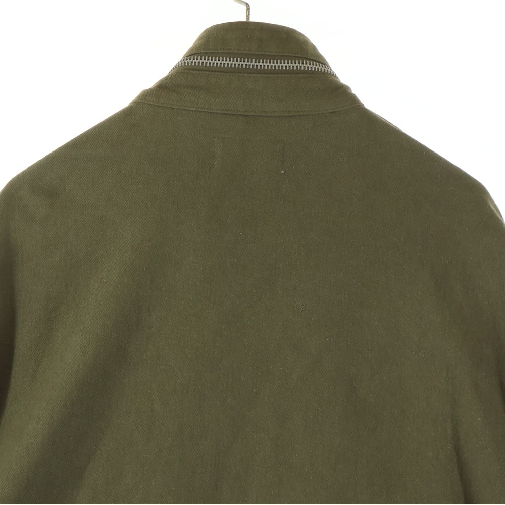 doublet(ダブレット) 22SS SILK TWILL MILITARY BLOUSON シルクツイル ミリタリーブルゾン ジャケット カーキ 22SS15BL134