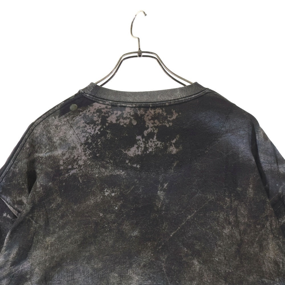 KAMIYA(カミヤ) TROMPE L'?IL PRINT T-SHIRT トロンプルイユ プリント クルーネック 半袖Tシャツ カットソー マルチカラー G14TS028