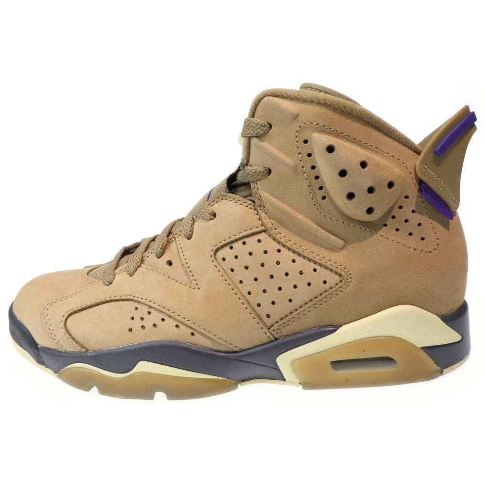 NIKE(ナイキ) WMNS AIR JORDAN 6 RETRO GORE-TEX BROWN KELP エア ジョーダン 6 レトロ ゴアテックス ケルプ ブラウン ハイカットスニーカー レディース FD1643-300