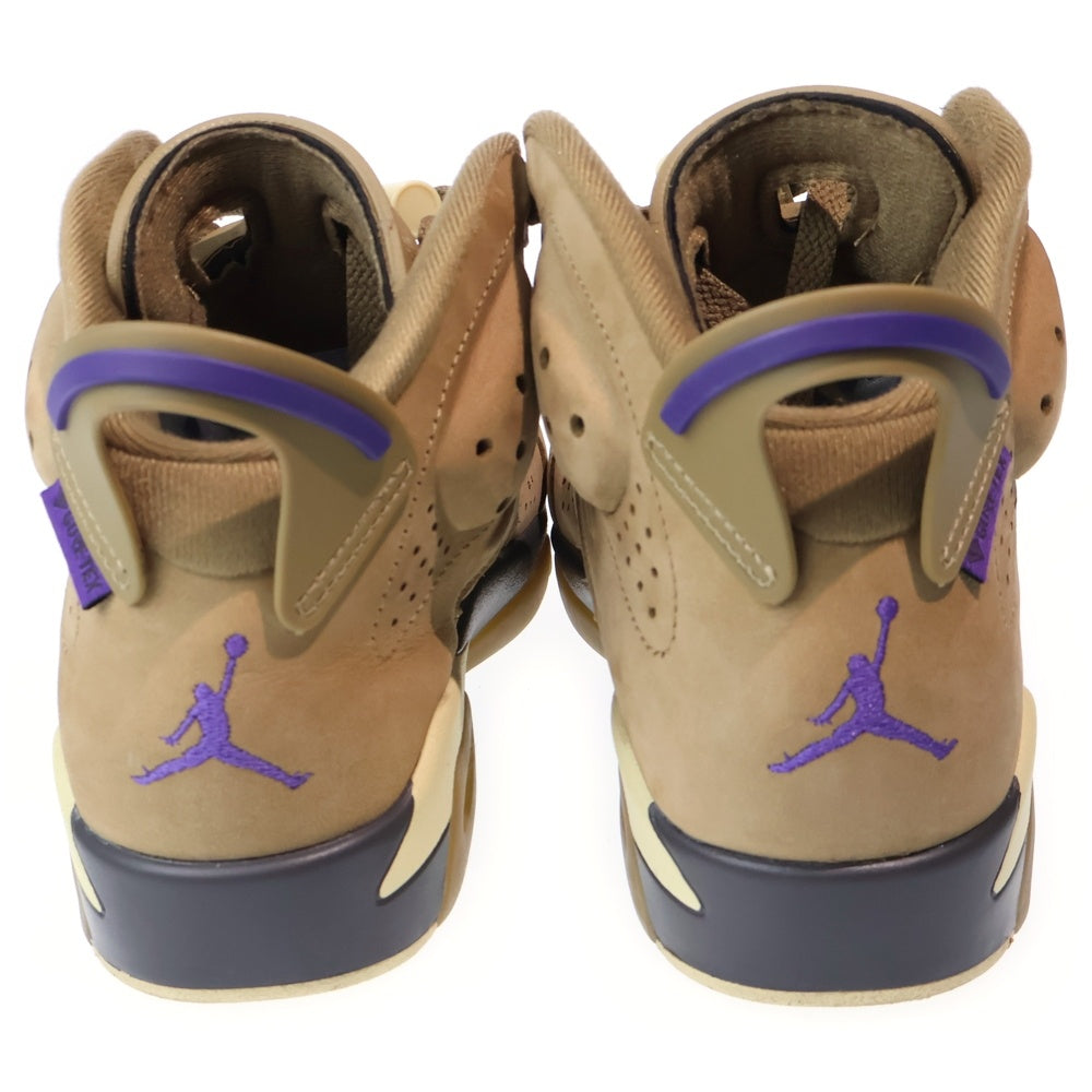 NIKE(ナイキ) WMNS AIR JORDAN 6 RETRO GORE-TEX BROWN KELP エア ジョーダン 6 レトロ ゴアテックス ケルプ ブラウン ハイカットスニーカー レディース FD1643-300