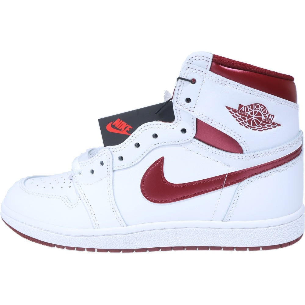 NIKE(ナイキ) AIR JORDAN 1 HIGH 85 METALLIC BURGUND エアジョーダン1メタリックバーガンディ ハイカットスニーカー US10.5/28.5cm BQ4422-161