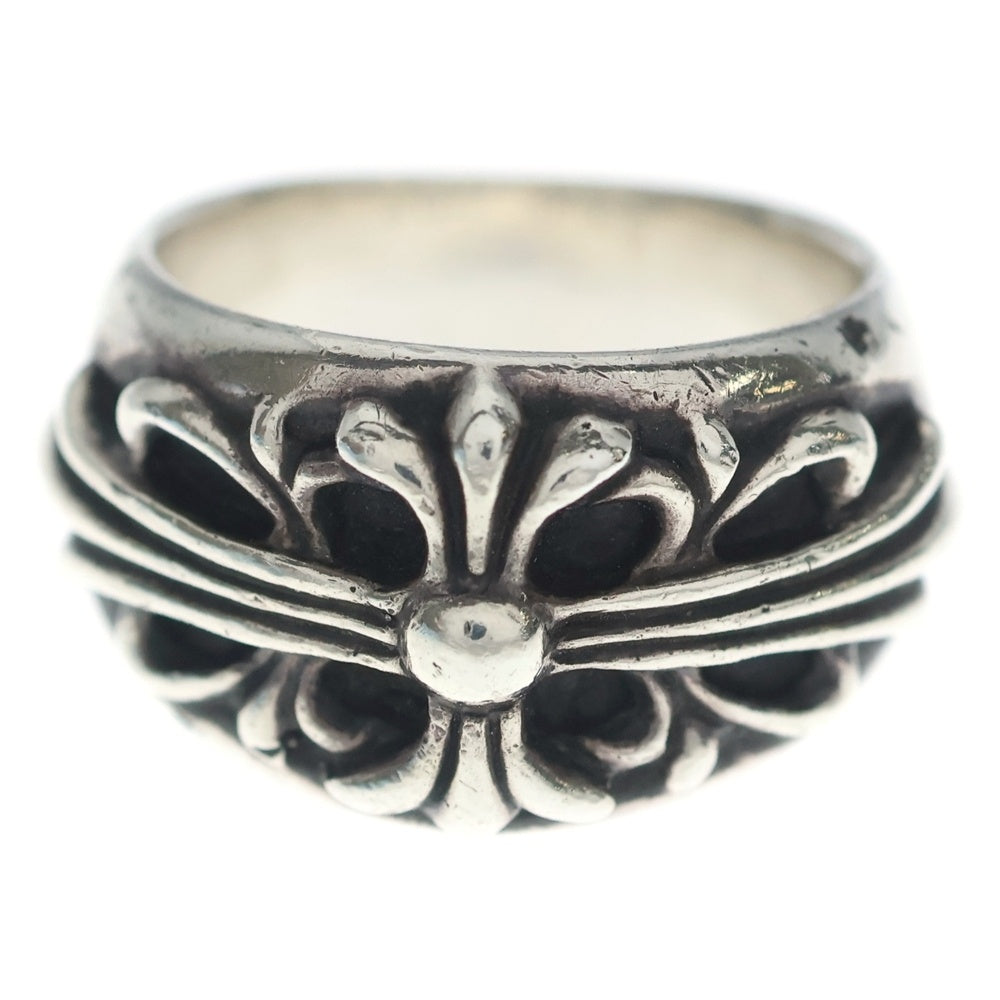 CHROME HEARTS(クロムハーツ) FLRL CRS フローラルクロス リング シルバー BCA346