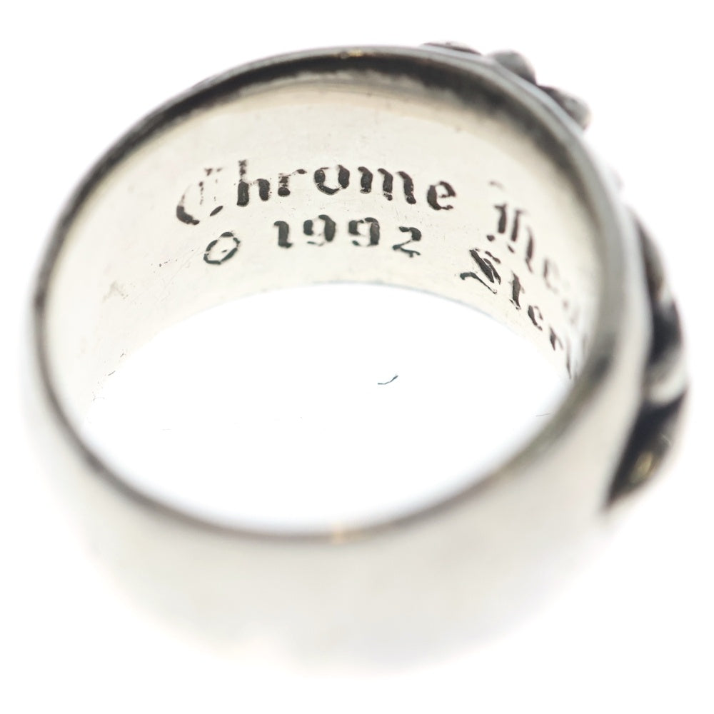 CHROME HEARTS(クロムハーツ) FLRL CRS フローラルクロス リング シルバー BCA346