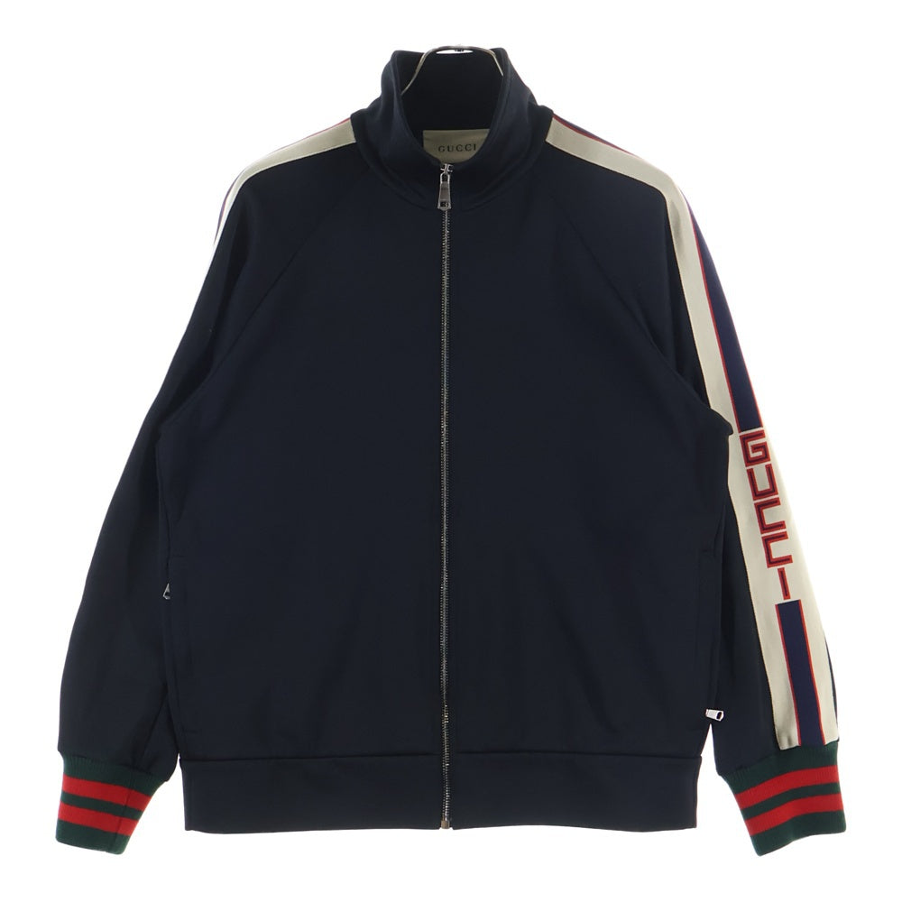 GUCCI(グッチ) サイドライン スタンドカラー ジップアップ テクニカル 