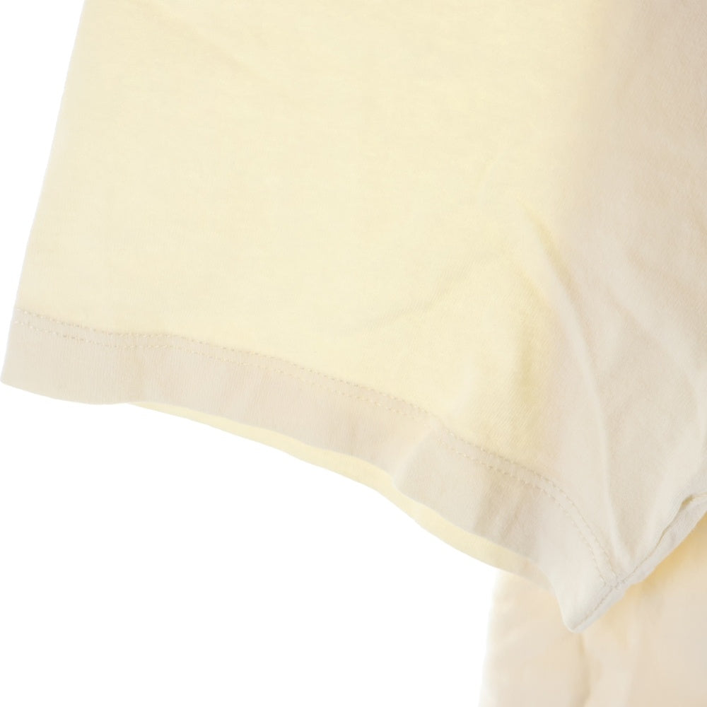 Maison Margiela(メゾンマルジェラ) 23SS 4つタグ オーガニックコットン クルーネック半袖Tシャツカットソー アイボリー S50GC0687 S23973