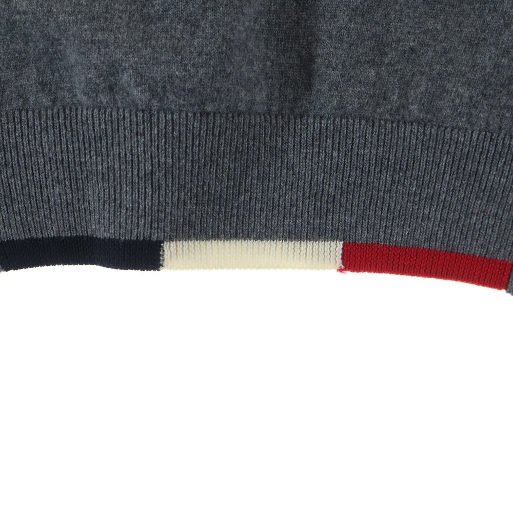 MONCLER(モンクレール) 20AW GIROCOLLO TRICOT ジェロコッロトリコット クルーネック長袖 ニットセーター グレー F20919C73400 A9369