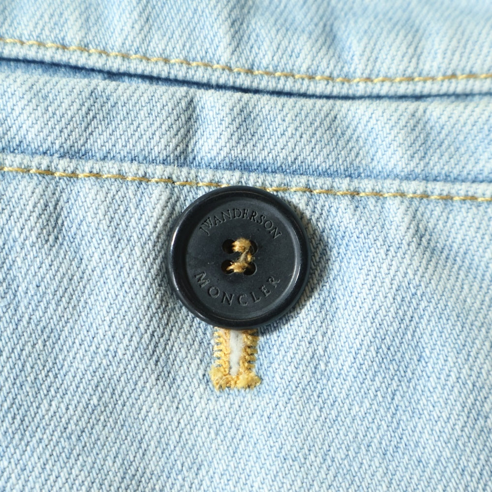 MONCLER GENIUS(モンクレール ジーニアス) 22AW×ジェーダブリューアンダーソン パンタローネ ワイドデニムパンツ H209E2A00009 M1979