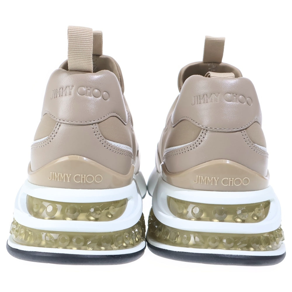 JIMMY CHOO(ジミーチュウ) MEMPHIS/M メンフィス スリッポン ローカットスニーカー ブラウン