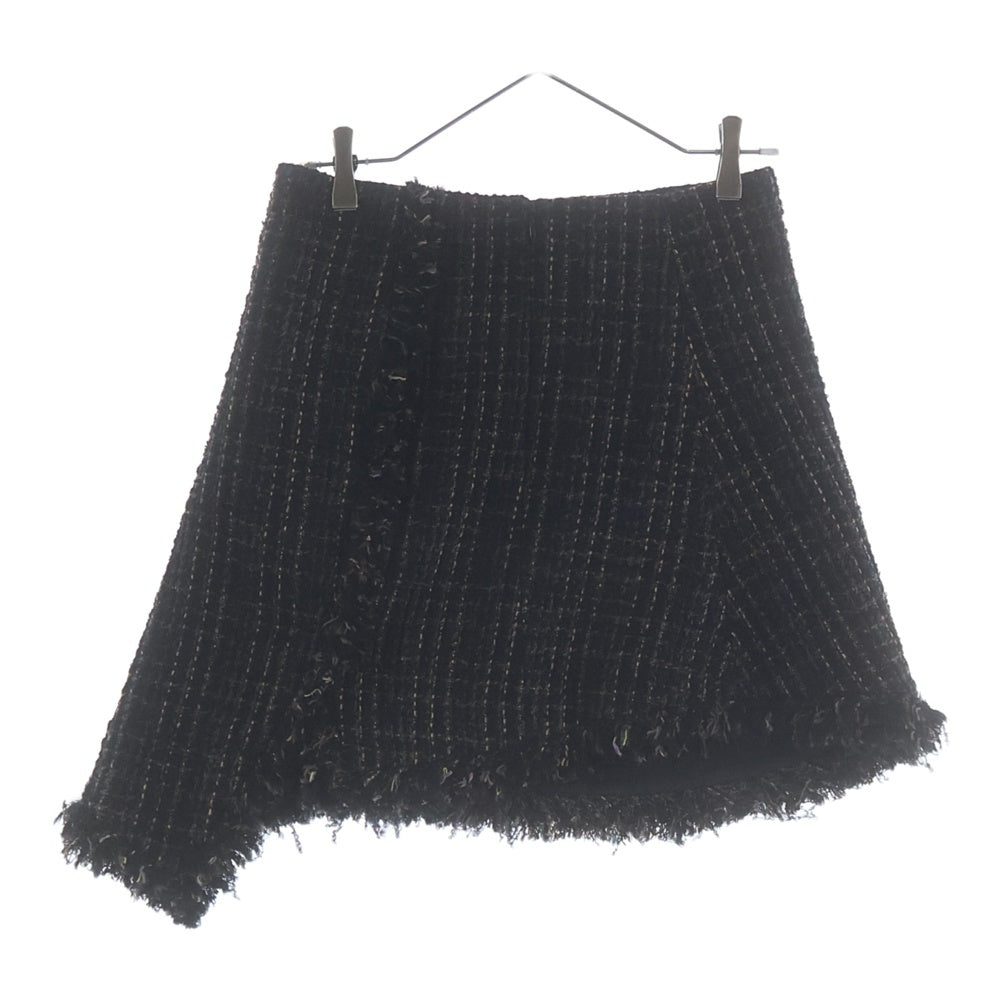 Sacai(サカイ) 24AW Tweed Skirt ツイード カッティング スカート レディース マルチカラー 24-07445