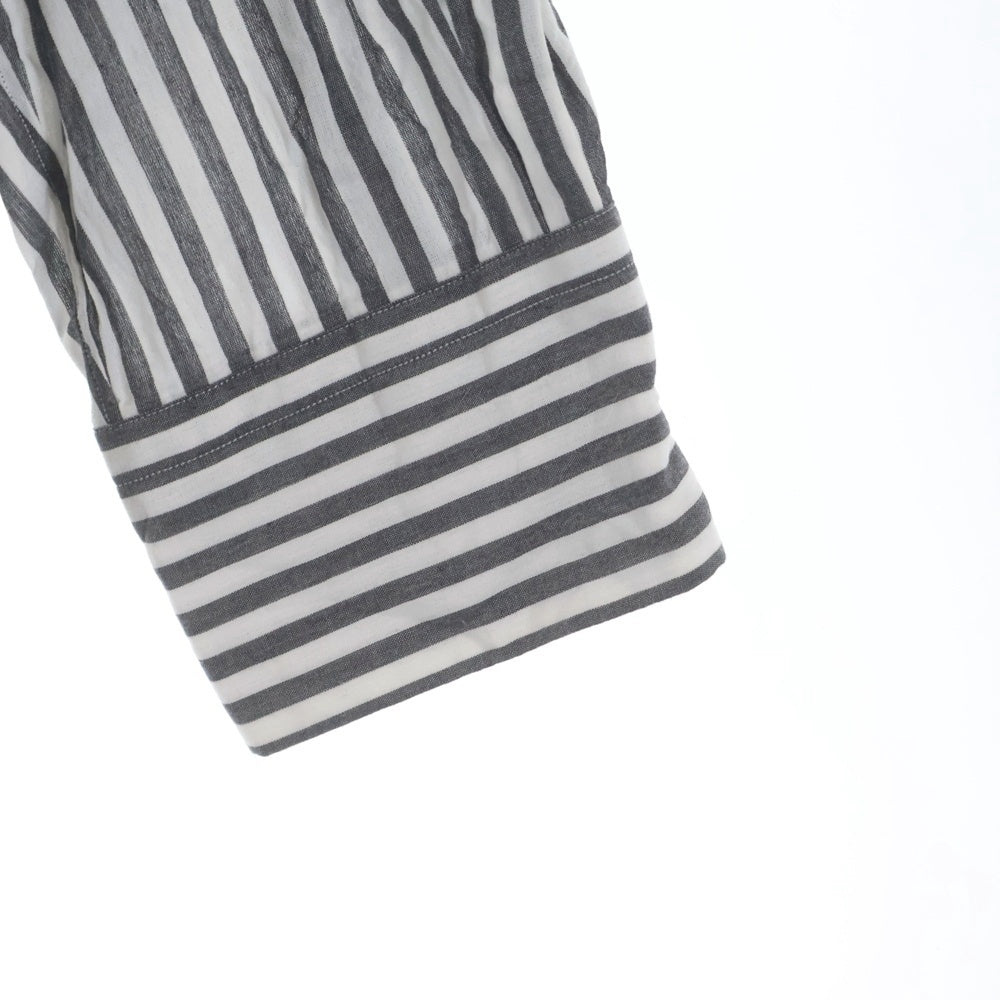 MARKAWARE(マーカウェア) 23SS COMFORT FIT SHIRT ORGANIC COTTON STRIPE コンフォート フィット オーガニックコットン レギュラーカラー ストライプ 長袖シャツ A23A-16SH01C