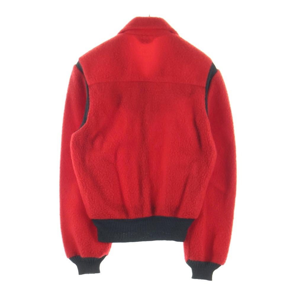 VINTAGE(ヴィンテージ) 50S VINTAGE BRENT ヴィンテージ ブレント ウール ジップアップジャケット レッド