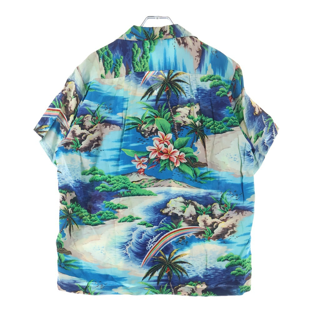 VINTAGE(ヴィンテージ) 50-60S VINTAGE PALI HAWAIIAN STYLE ヴィンテージ パリハワイアンスタイル アロハシャツ ブルー