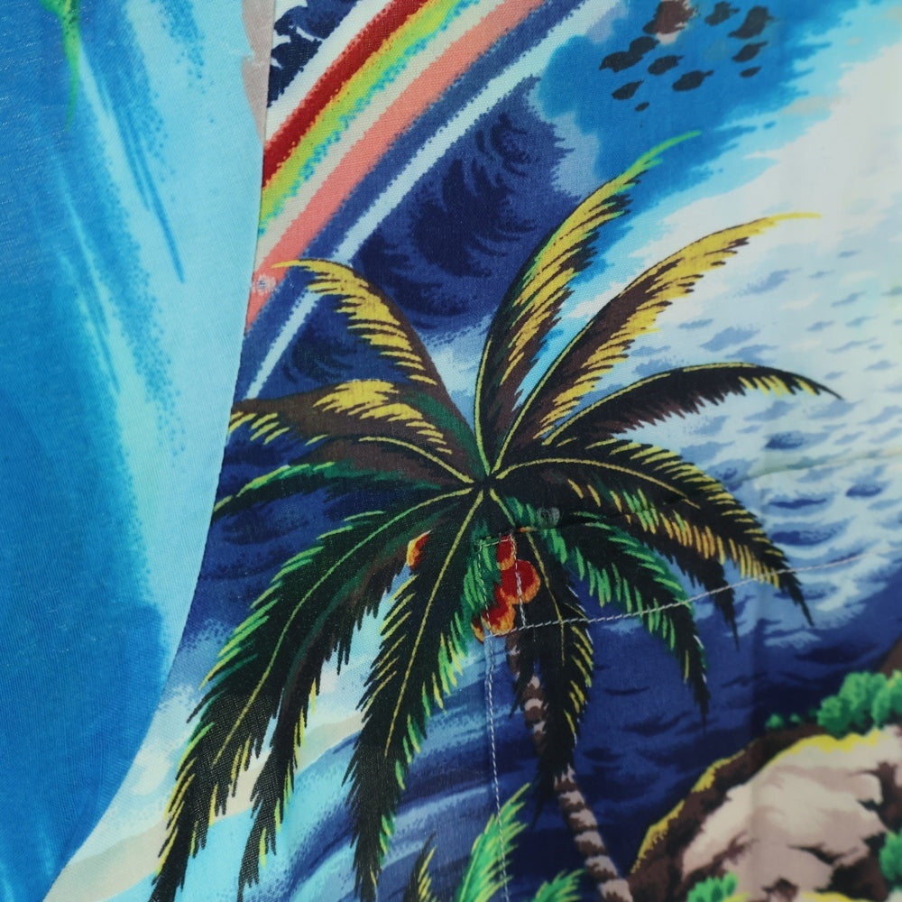 VINTAGE(ヴィンテージ) 50-60S VINTAGE PALI HAWAIIAN STYLE ヴィンテージ パリハワイアンスタイル アロハシャツ ブルー