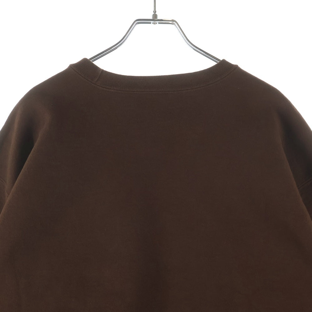 SUPREME(シュプリーム) 22AW Small Box Crewneck スモールボックスロゴ プルオーバークルーネックスウェットシャツ トレーナー ブラウン