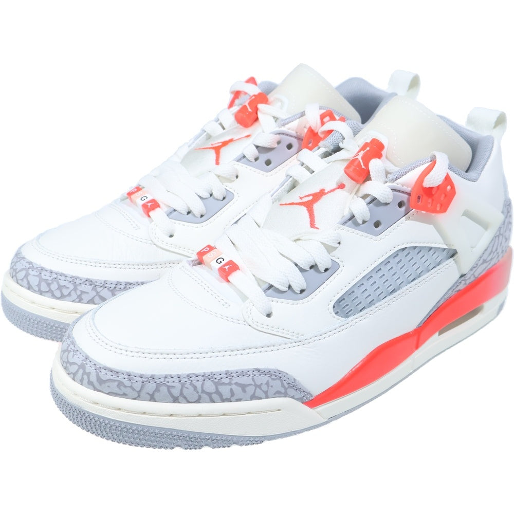 NIKE(ナイキ) ×PSG JORDAN SPIZIKE LOW パリサンジェルマン ジョーダン スパイジーク ローカットスニーカー ホワイト/オレンジ US10.5/28.5cm HF8827-100