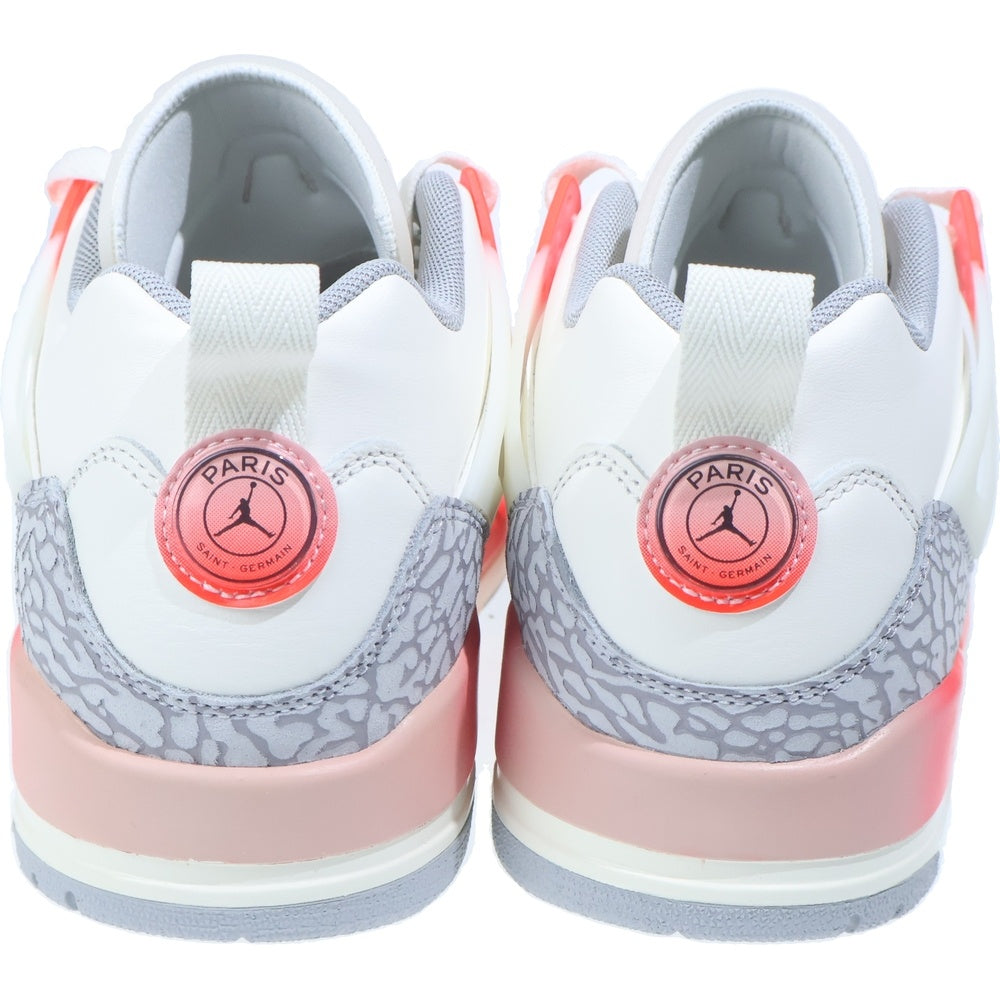 NIKE(ナイキ) ×PSG JORDAN SPIZIKE LOW パリサンジェルマン ジョーダン スパイジーク ローカットスニーカー ホワイト/オレンジ US10.5/28.5cm HF8827-100
