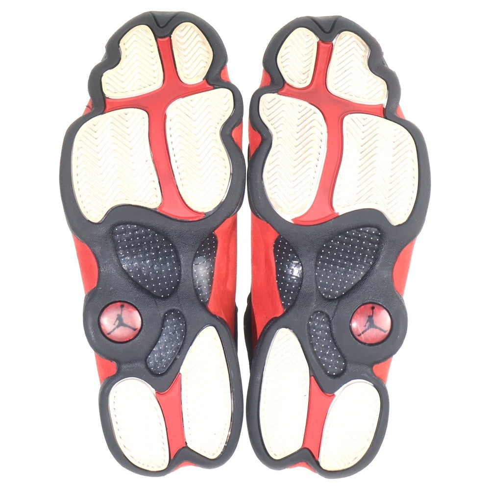 NIKE(ナイキ) AIR JORDAN 13 RETRO BRED エアジョーダン13 レトロ ブレッド ハイカットスニーカー ブラック/レッド US10.5/28.5cm 414571-004