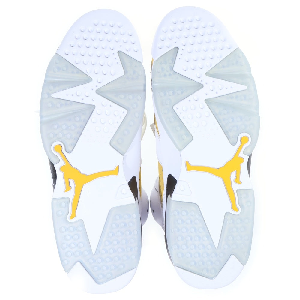 NIKE(ナイキ) AIR JORDAN 6 RETRO YELLOW OCHRE エアジョーダン6 イエローオークル ハイカットスニーカー ホワイト/イエロー US10.5/28.5cm CT8529-170
