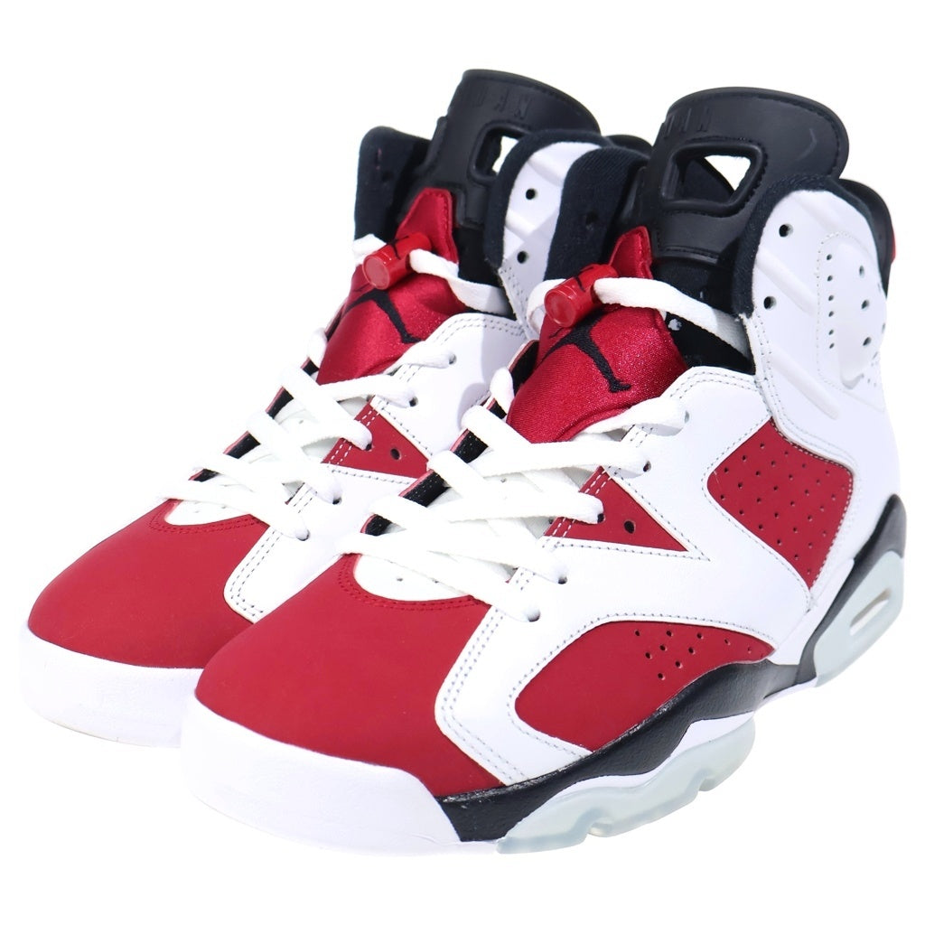 NIKE(ナイキ) AIR JORDAN 6 CARMINE エアジョーダン6 カーマイン ハイカットスニーカー レッド/ホワイト US10.5/28.5cm CT8529-106