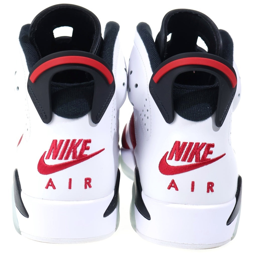 NIKE(ナイキ) AIR JORDAN 6 CARMINE エアジョーダン6 カーマイン ハイカットスニーカー レッド/ホワイト US10.5/28.5cm CT8529-106