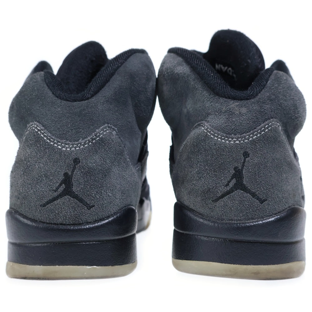 NIKE(ナイキ) AIR JORDAN 5 ANTHRACITE エアジョーダン5 アンスラサイト ハイカットスニーカー ブラック US10.5/28.5cm DB0731-001