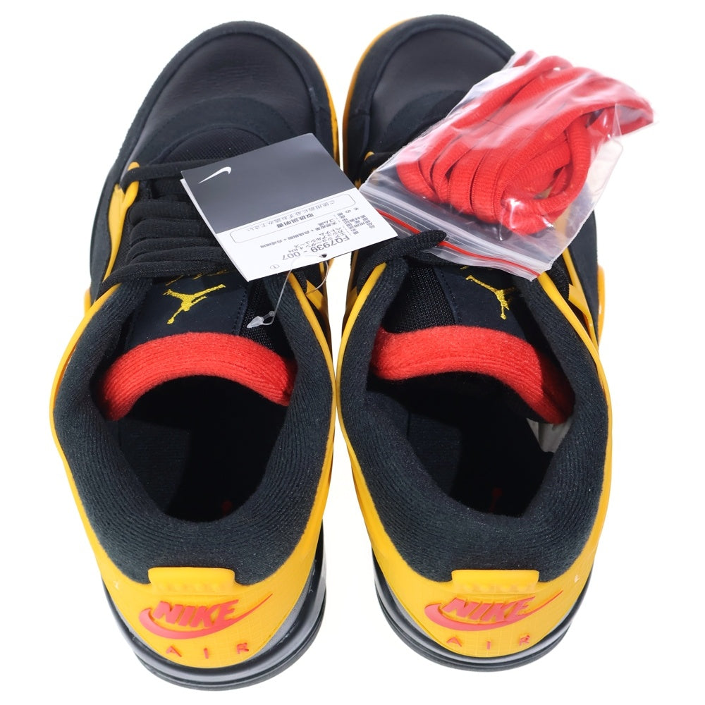 NIKE(ナイキ) AIR JORDAN 4 RM BRUCE LEE エアジョーダン4 ブルースリー ローカットスニーカー イエロー/ブラック US10.5/28.5cm FQ7939-007