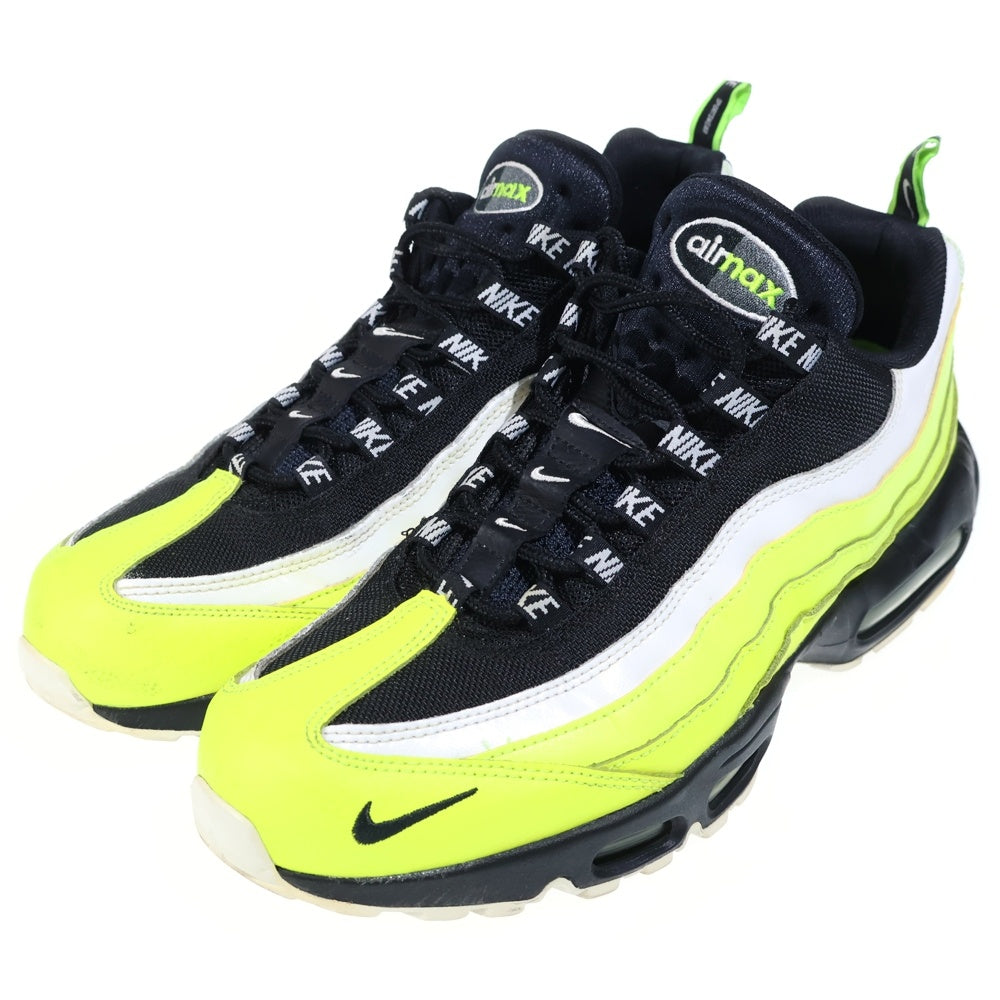 NIKE(ナイキ) AIR MAX 95 REVERSE VOLT エアマックス95 リバースボルト ローカットスニーカー ブラック/イエロー US11/29cm 538416-701