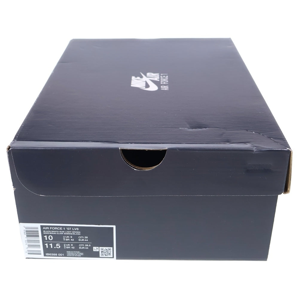 NIKE(ナイキ) AIR FORCE 1 LOW 07 LV8 エアフォース 1 ローカットスニーカー ブラック/ホワイト US10/28cm IB6388-001