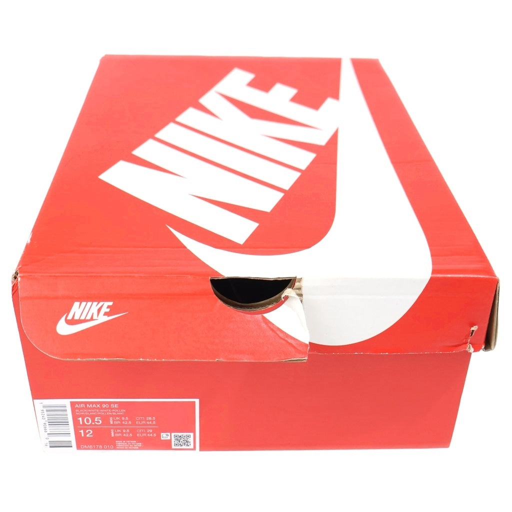 NIKE(ナイキ) AIR MAX 90 SE LUCHA LIBRE エアマックス90 ルチャリブレ ローカットスニーカー ホワイト/ブラック US10.5/28.5cm DM6178-010