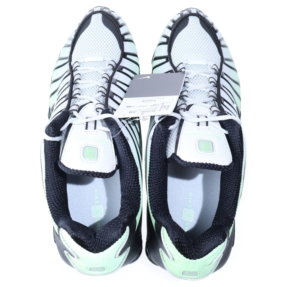 NIKE(ナイキ) SHOX TL VAPOR GREEN PHONTON DUST ショックスTL ベイパーグリーン フォトンダスト ローカットスニーカー グリーン/ブラック US11/29cm AV3595-300