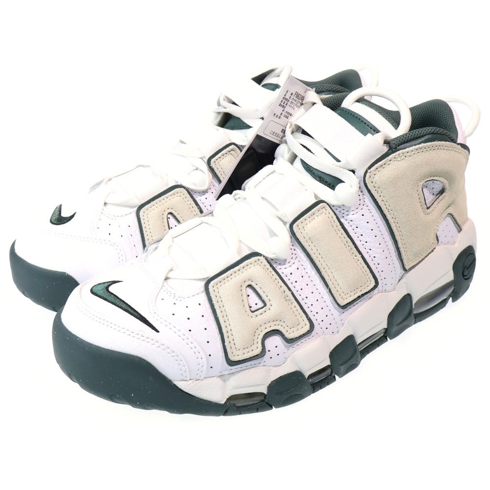 NIKE(ナイキ) AIR MORE UPTEMPO 96 VINTAGE GREEN エアモアアップテンポ96 ヴィンテージグリーン ハイカットスニーカー ホワイト US10.5/28.5cm FN6249-100